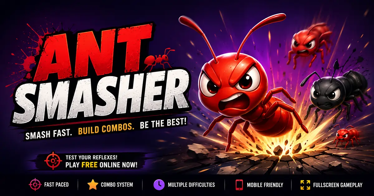 Ant Smasher game preview
