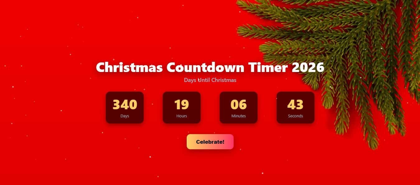 Christmas Countdown article preview