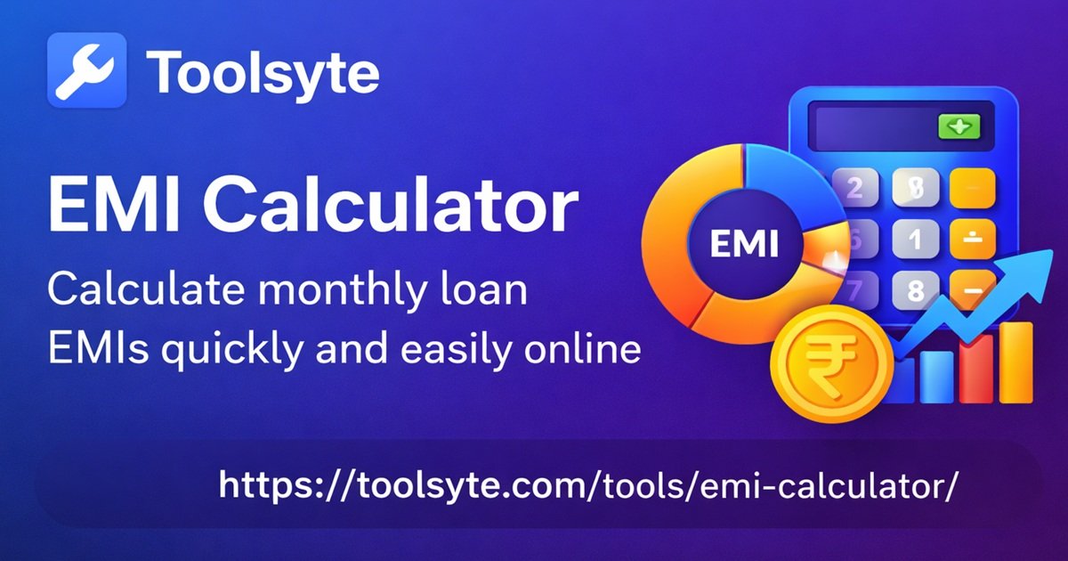 Loan EMI calculator preview